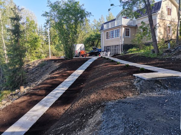 Pihatyöt ja piharakentaminen omakotitalolle